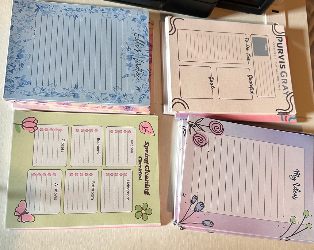 Personalized Notepads x5